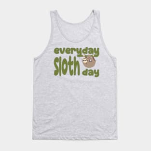 Everyday Sloth Day Tank Top